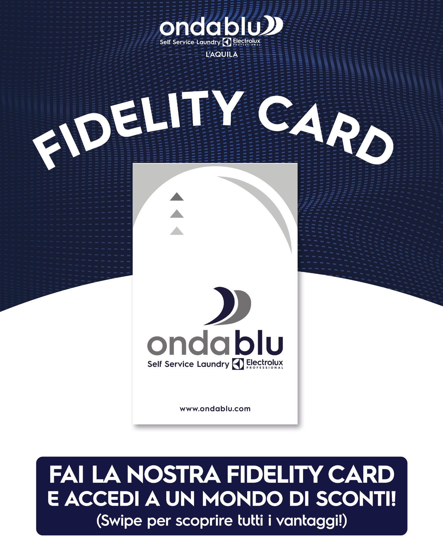 Ondablu Fidelity Card